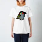 Cody the LovebirdのChubby Bird ニショクコチュウハシ Regular Fit T-Shirt