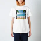 namiotoのnamioto × beach Regular Fit T-Shirt