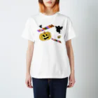 ふじのお絵かきのHappy Halloween  スタンダードTシャツ