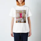 PostPet Official Shopのミニモモ_B Regular Fit T-Shirt