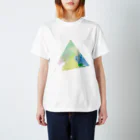 yrk.の水彩▲朝日 Regular Fit T-Shirt