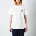UROKODO Official Web Shopの黒ロゴ-半袖BASIC Tシャツ Regular Fit T-Shirt