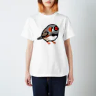 Cody the LovebirdのChubby Bird キンカチョウ Regular Fit T-Shirt