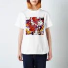 Yuri HoshoのAsian Flowers  スタンダードTシャツ