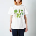 saito_yoko_illustrationの山の幸＿山菜Ver.Tシャツ スタンダードTシャツ