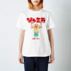 INASBY 髑髏毒郎のジャミラボーボーくんとボサボサちゃん Regular Fit T-Shirt