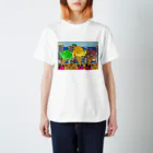 Blupiggの踊るアイスクリームA Regular Fit T-Shirt