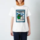 皇帝ペンギンのペンペンのRarePepe【No Boder Pepe】 スタンダードTシャツ