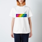 きくのらくがきのおしゃべりきくのひとりごと　レインボーロゴ Regular Fit T-Shirt