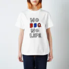&BBQのバーベキューグッズ販売のNOBBQ,NOLIFE. Regular Fit T-Shirt