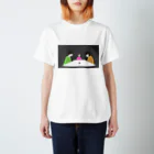 ぴえちゃん / ジブンデザインのぴっちちゃぽんのカヌレドラフト会議 スタンダードTシャツ