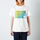 海の生き物のお店～MeriMarMare(ﾒﾘ･ﾏﾙ・ﾏｰﾚ)〜の【テヅルモヅル】-グラデーション- Regular Fit T-Shirt