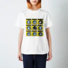 TOMOKUNIのコインランドリー Coin laundry【３×３】 Regular Fit T-Shirt