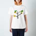 lukanose-kidsのSat-nkr 秋の鳥 Regular Fit T-Shirt