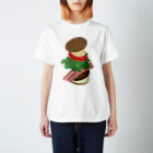 AWESOME HAMBURGERのBLTハンバーガー スタンダードTシャツ