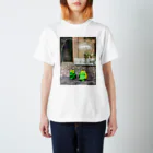 ☆あゆ ころ たろの☆ ハッピーライフの街角のカッパたち Regular Fit T-Shirt