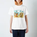 Cat Musicのすなかる～ず・すなかるコンビイラスト(会話あり) Regular Fit T-Shirt