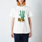 HARRIVERのお絵描き屋さんのとら、のんびりしてる スタンダードTシャツ