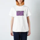 MP0制作の迷路でLGBT（紫） Regular Fit T-Shirt