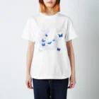 すぷー_SpooK† 絵の欠片のモルフォ Regular Fit T-Shirt