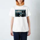 お遊びSHOPのサイケ浮世絵富士 Regular Fit T-Shirt