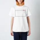 Remarkable Itemsの切り抜き線（赤） Regular Fit T-Shirt