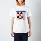 ekoeko ショップのSweet heart ♡チョコレート Regular Fit T-Shirt