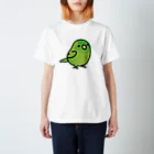 Cody the LovebirdのChubby Bird マメルリハ Regular Fit T-Shirt