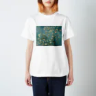 X-Artのゴッホ / 花咲くアーモンドの木の枝(1890) Regular Fit T-Shirt