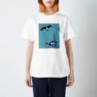 Plays_Within_PlaysのBird Shadow2 Regular Fit T-Shirt