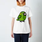 Cody the LovebirdのChubby Bird　キエリボウシインコ Regular Fit T-Shirt