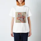 Pointillism loveの雫華 スタンダードTシャツ