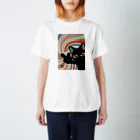 BATKEI ARTのVサイン Regular Fit T-Shirt