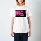 麻雀カッコイイシリーズのRIICHI　ピンク Regular Fit T-Shirt