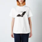 雁花工房（寄付アイテム販売中です）のノレンコウモリ スタンダードTシャツ