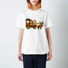 コメビツくんのメグミさんとテドリさんの馬車 Regular Fit T-Shirt