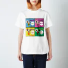 ROVAのThe eyelippers ! NO1~4 Regular Fit T-Shirt