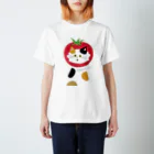 SugarWaterCat SHOPのトマト猫 TOMATO CAT スタンダードTシャツ