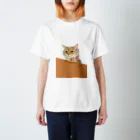 ねこおじさんのなんりんのとん兵衛　 Regular Fit T-Shirt