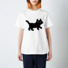 kiriedouのクロネコちゃん Regular Fit T-Shirt