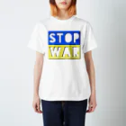 LalaHangeulのSTOP WAR  Regular Fit T-Shirt