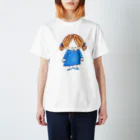 ゆきんこのデニムスカートの女の子 スタンダードTシャツ