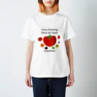 美味しいトマトの研究所の頭の先から足の先まで農業を愛してる スタンダードTシャツ