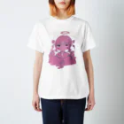 amanozyakushaのメンヘラ天使ちゃん スタンダードTシャツ