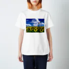 ウクライナ支援　有志チャリティーグッズ販売中の柴崎 愛子2 スタンダードTシャツ