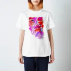 F.t cocoの紫 Regular Fit T-Shirt