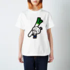 きくのらくがきのねぎときく Regular Fit T-Shirt