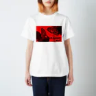 LEOLEOのNCNL(赤) Regular Fit T-Shirt