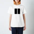Creative store MのFigure - 02(BK) スタンダードTシャツ