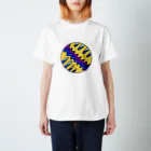 koamaの2色のギザギザ Regular Fit T-Shirt